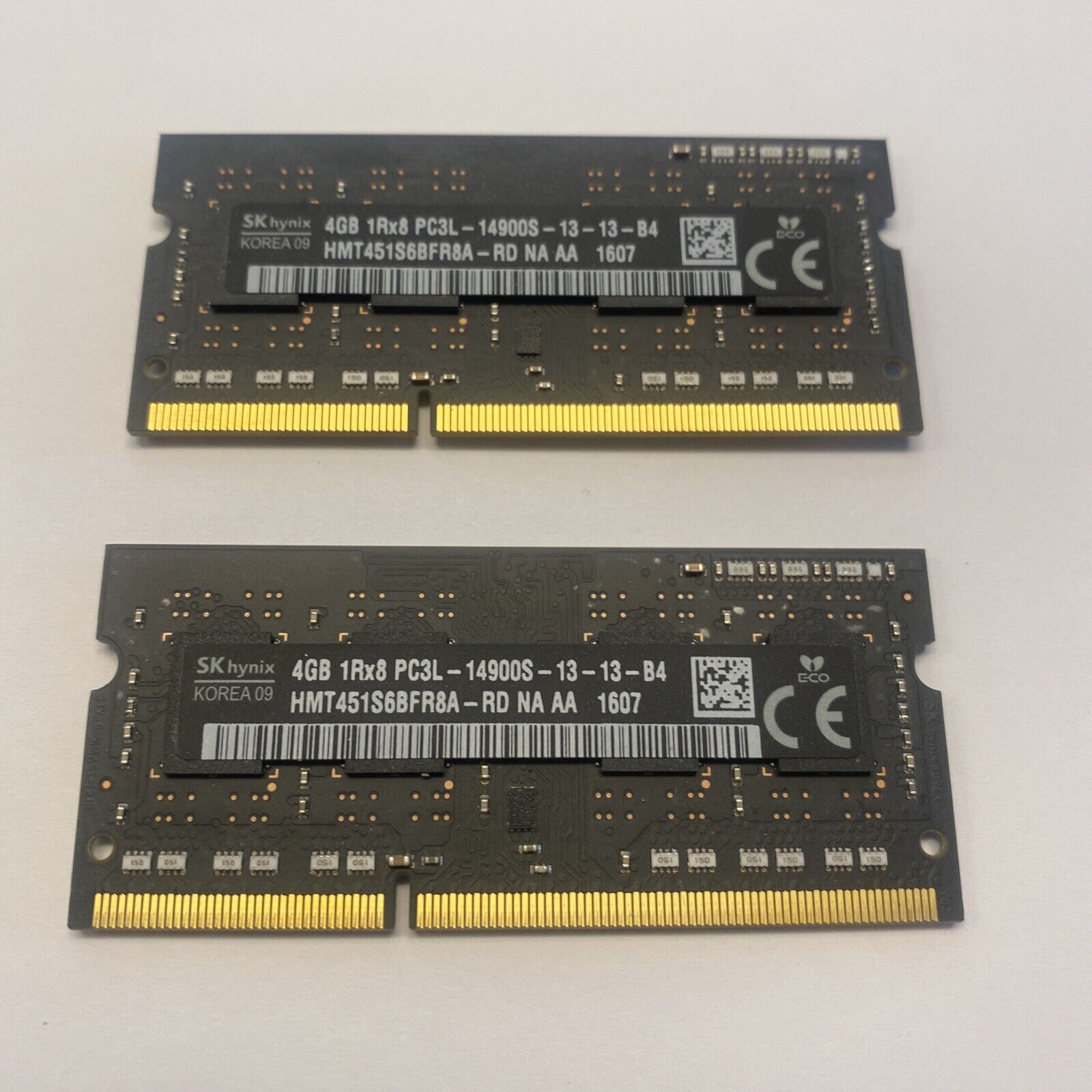 SKhynix 8GB (2X4GB) 1Rx8 PC3L-14900S COMPUTER RAM Memory HMT451S6BFR8A-RD