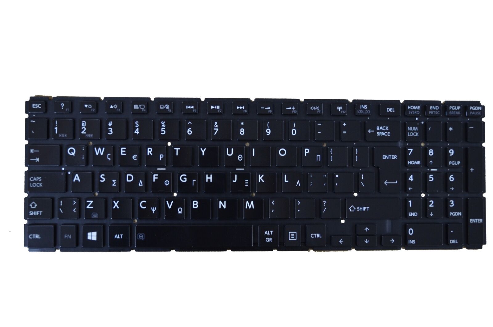 Πληκτρολόγιο Ελληνικό - Greek Keyboard Laptop Toshiba Satell