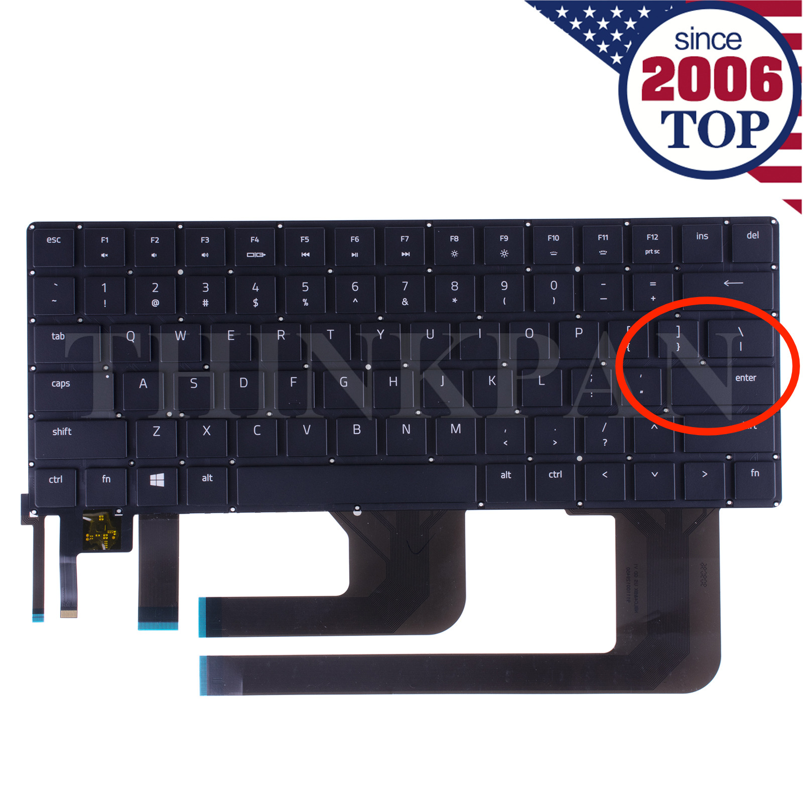 New keyboard US Backlit for Razer Blade Pro 17 15 RZ09-0287 RZ09-0330 2018 2019