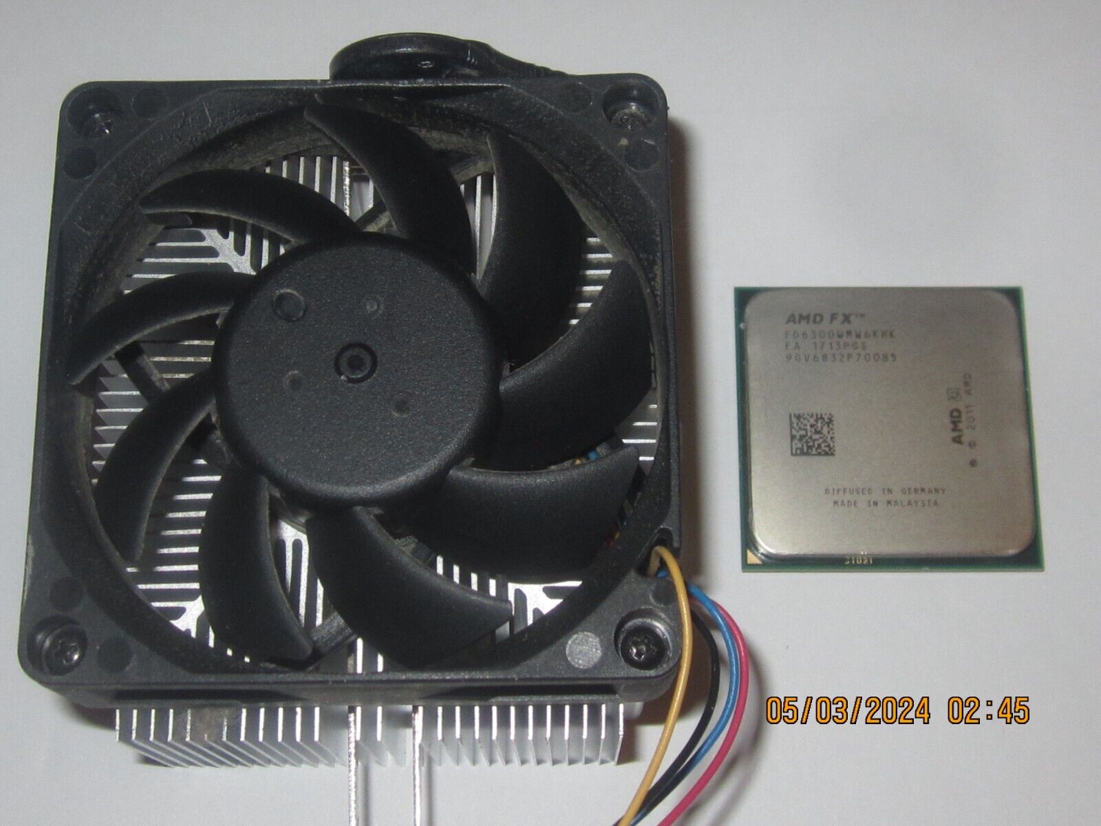 AMD FX-6300 AM3 4.1GHz Boost Six Core Processor FD6300WMW6KHK WITH HEAT SINK