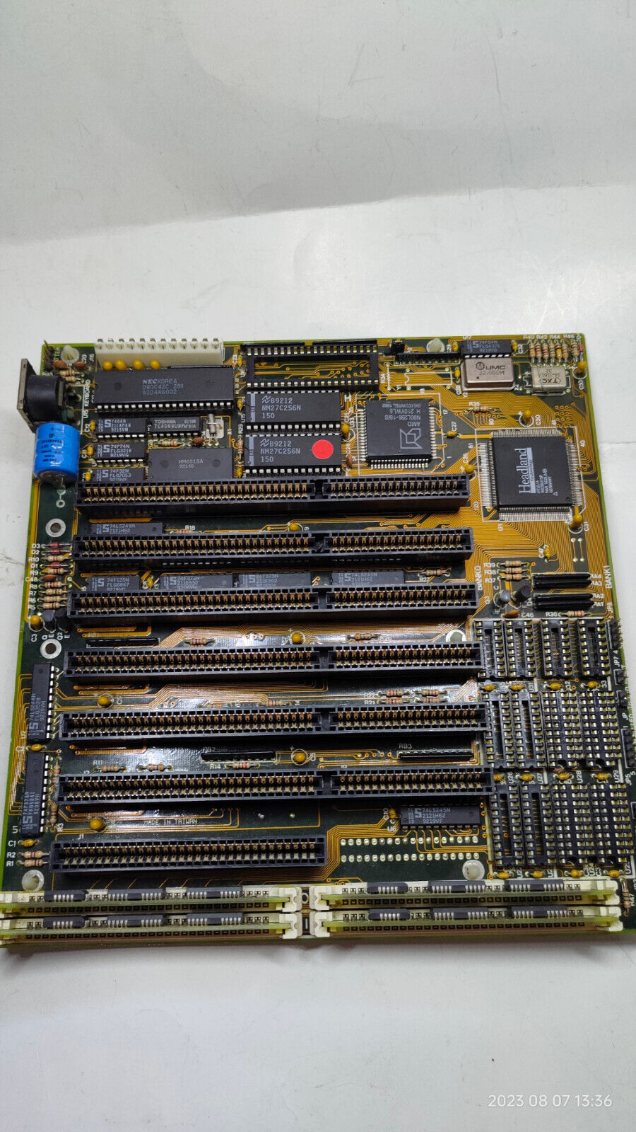 286 Headland HT12/A Motherboard with AMD N80L286-16/S & 1 MB RAM