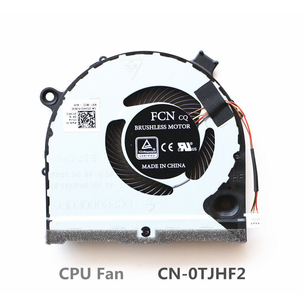 For Dell G3-3579 CPU Cooling Fan CN-0TJHF2 Laptop CPU Fan 0TJHF2