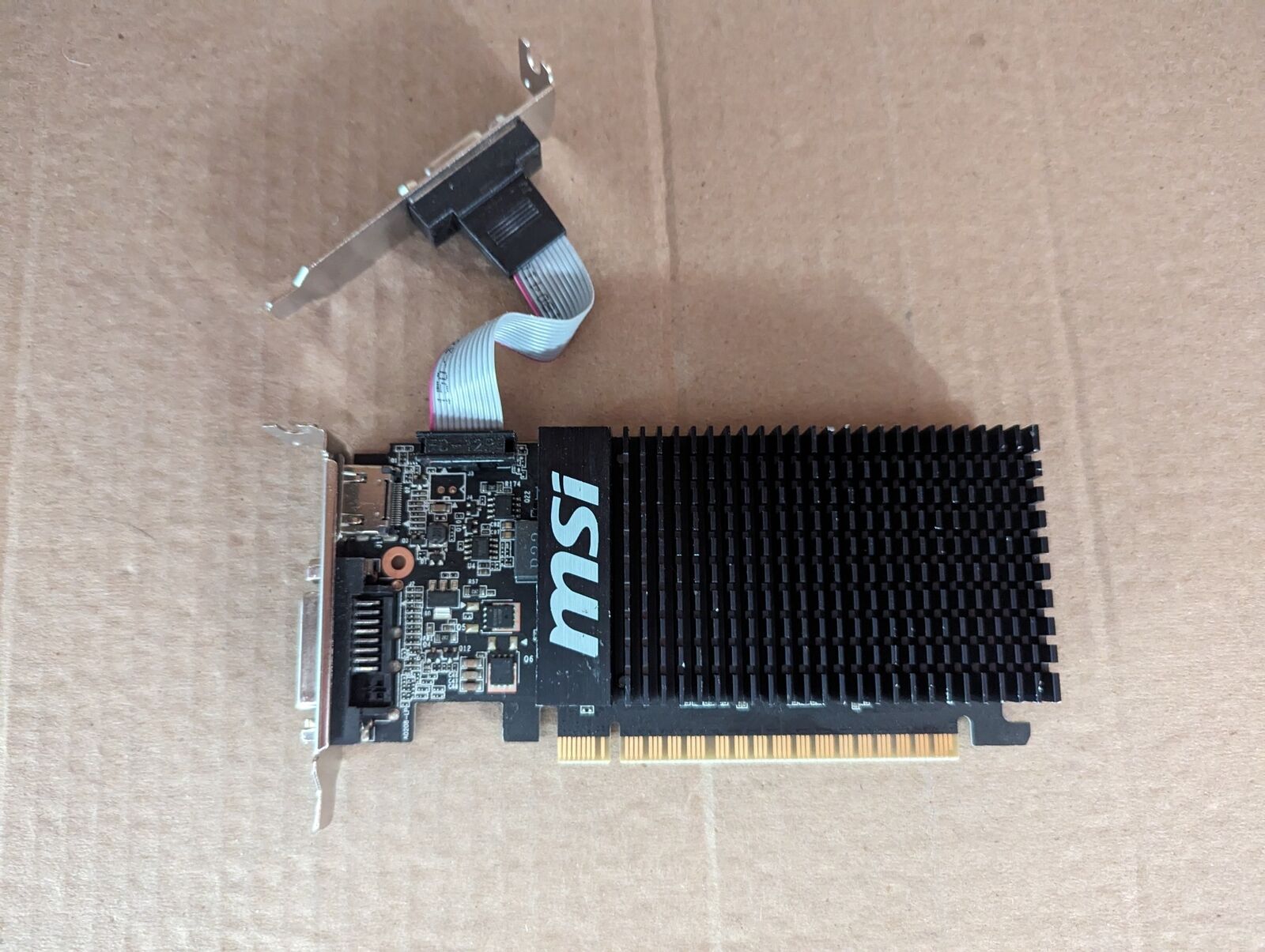 MSI NVIDIA GEFORCE GT 710 1GB GRAPHICS CARD DDR3 DESKTOP GPU