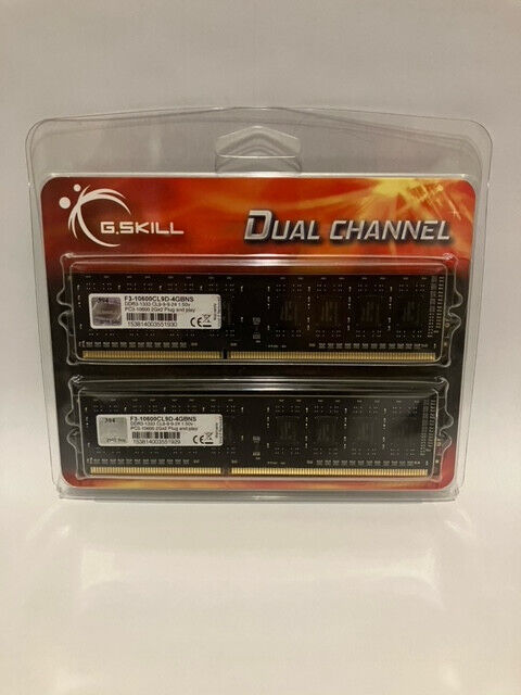 G.SKILL DDR3 4 GB RAM Dual Channel Kit (2x2 GB, PC3-10600, CL9-9-9-24, 1.50v)