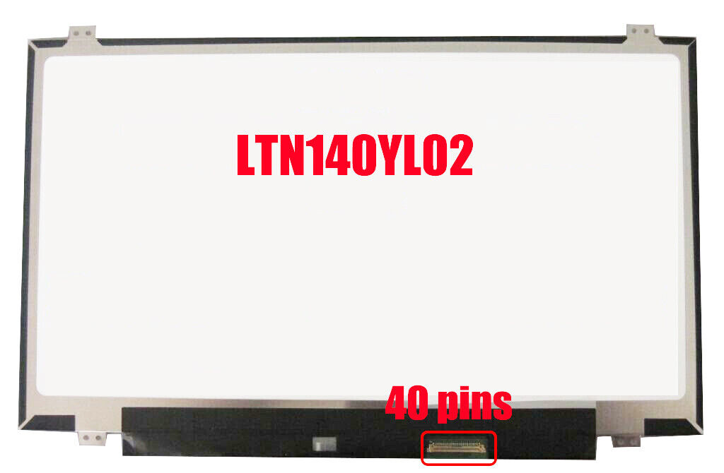 LTN140YL02 for HP Envy 14 SLEEKBOOK 14\