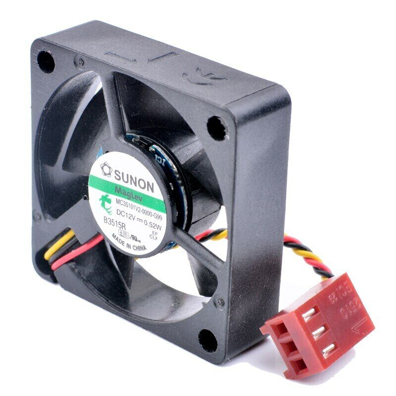 SUNON MC35101V2-0000-G99 3.5cm 3510 35x35x10mm DC12V 0.52W 3PIN cooling fan