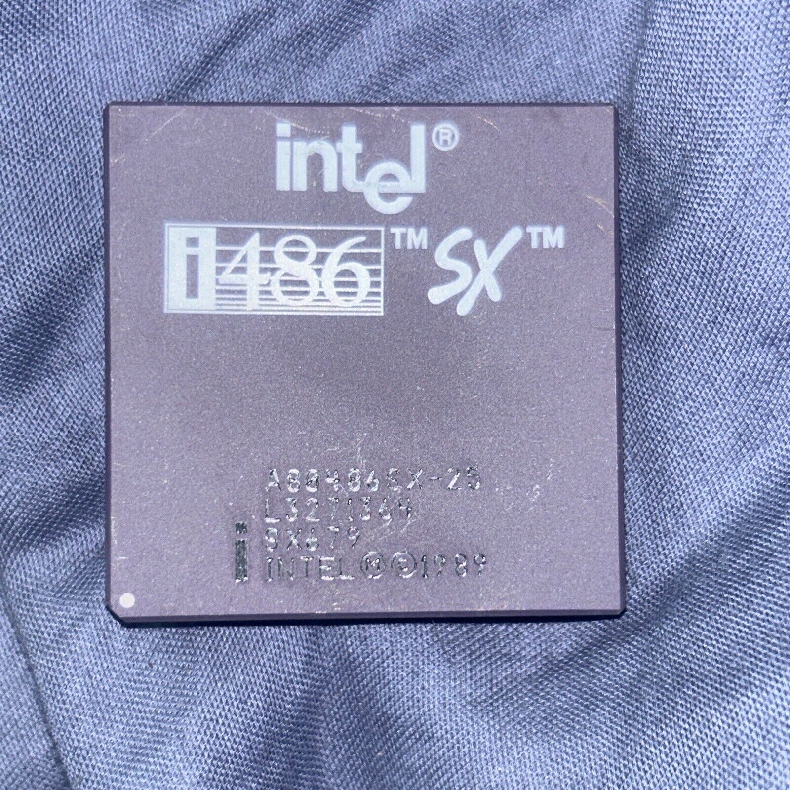 Intel A80486SX-16 CPU SX548 16MHz 5V PGA168 x86 486 Processor Rare Sspec