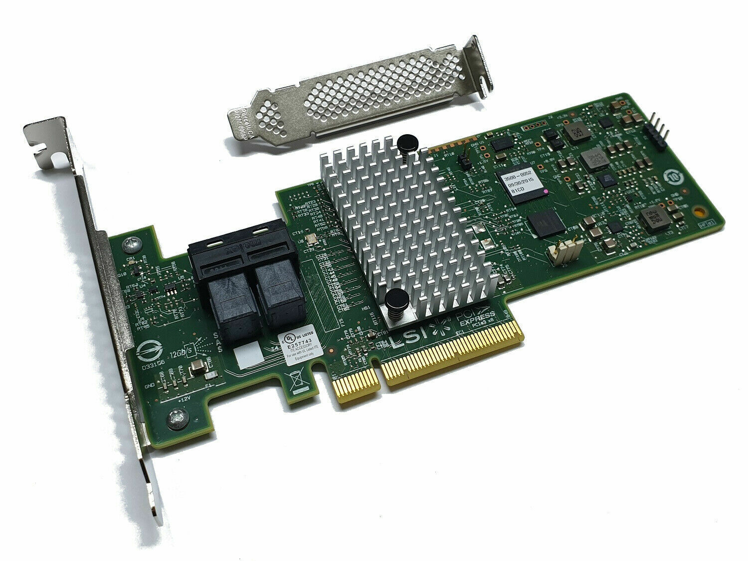 IBM Lenovo M1215 SATA / SAS HBA Controller IT Mode 12Gb PCIe x8 LSI RAID TrueNAS
