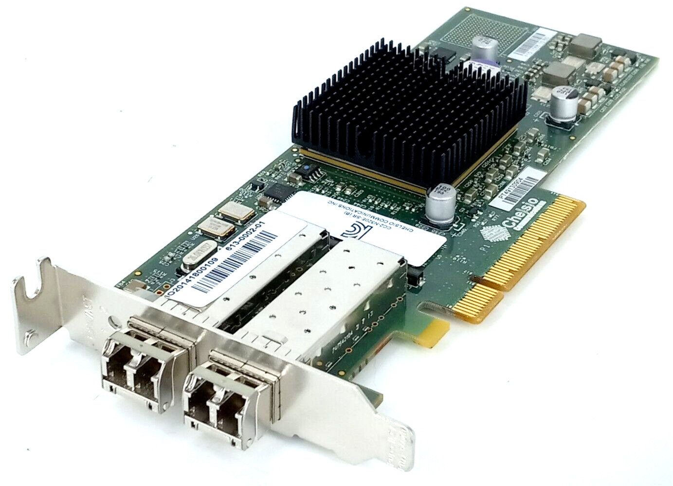 Chelsio 110-1088-30 N320-SR 2-Port 10Gb Ethernet 10GbE PCIe NIC * Low Profile*