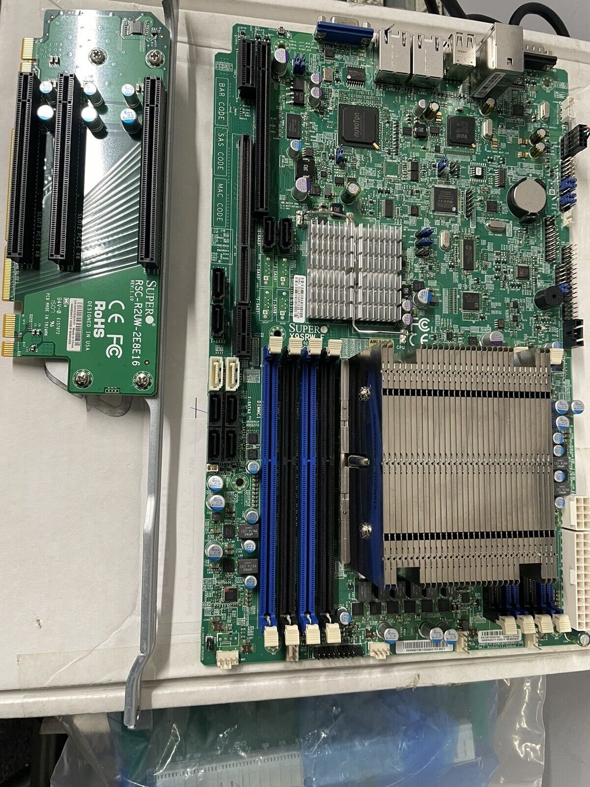 Supermicro X9SRW-F Motherboard LGA2011 W/ Intel Xeon E5 3.6 GHZ Processor
