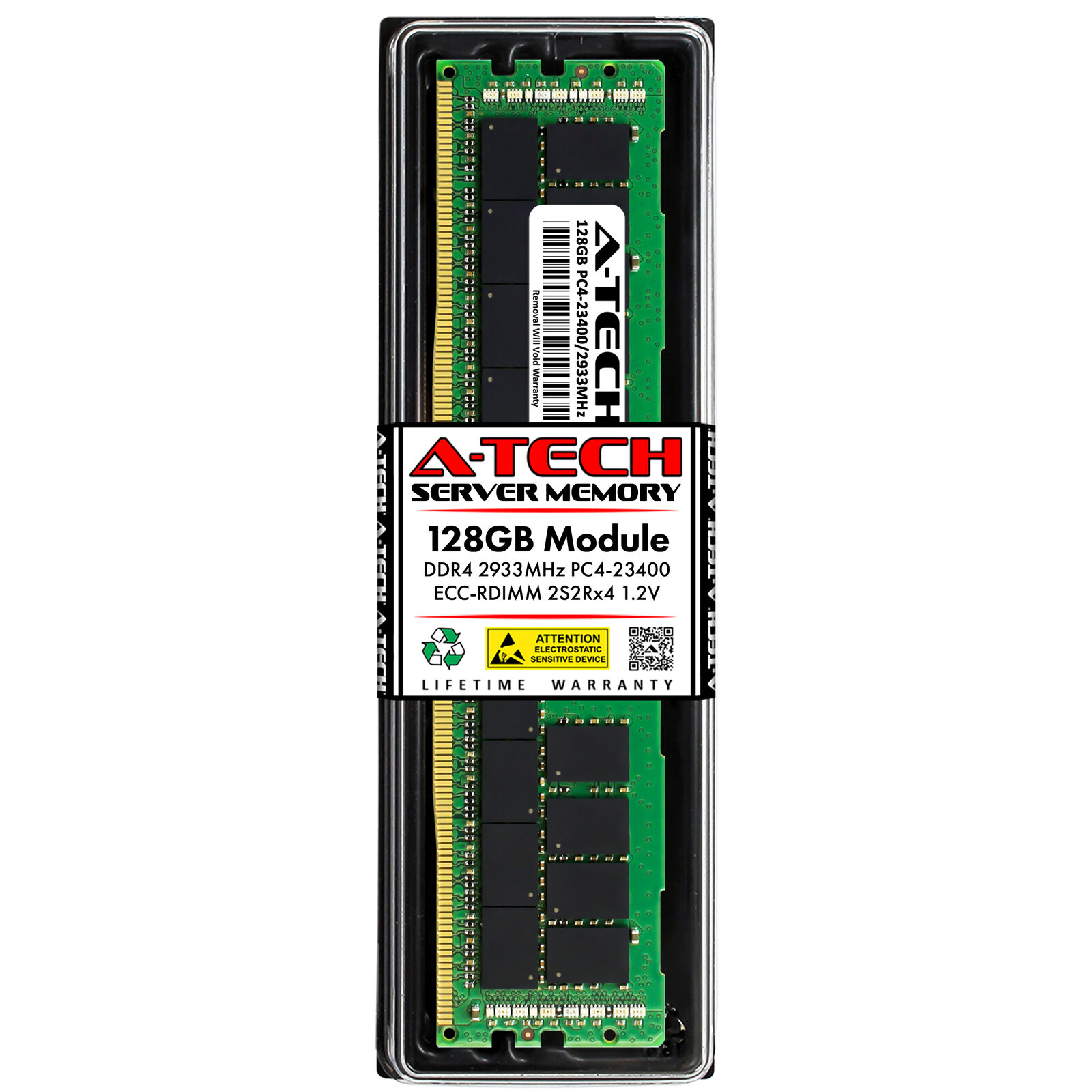 128GB PC4-23400 ECC REG RDIMM (Samsung M393AAG40M3B-CYF Equivalent) Memory RAM