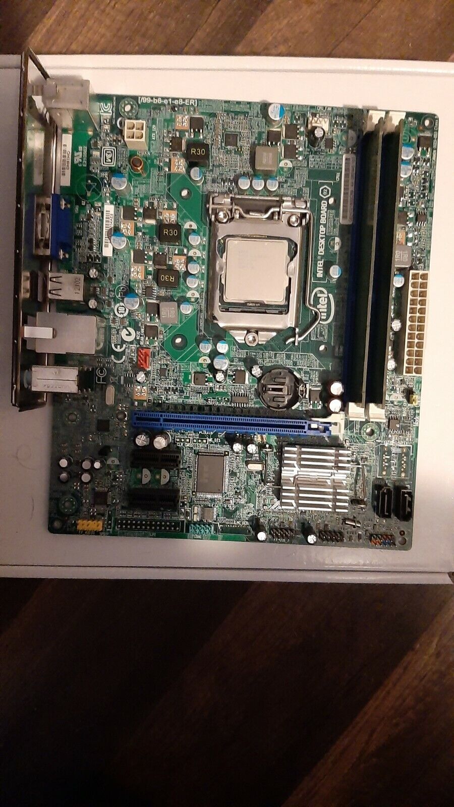 Intel DH61HO w/ Celeron G540, 4GB RAM & I/O Shield