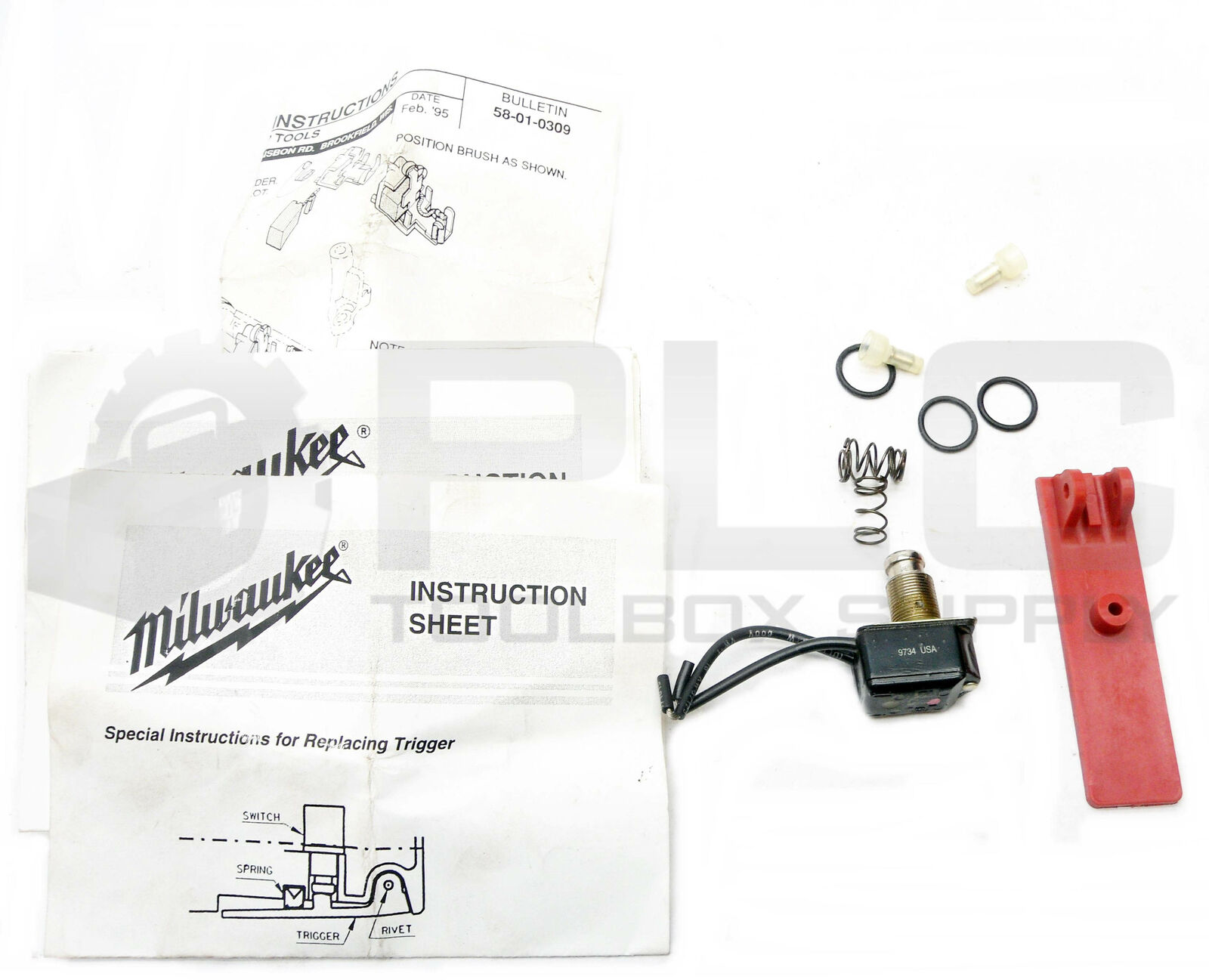 NEW MILWAUKEE 23662180 SWITCH ASSEMBLY