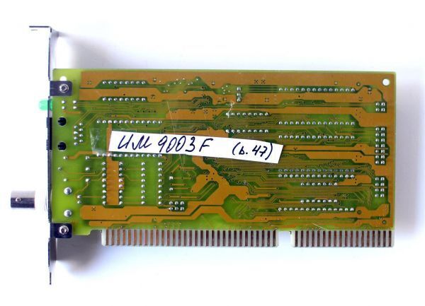 ISA ETHERNET CARD, UM9003F 9323-CS, TE-2000S REV.A