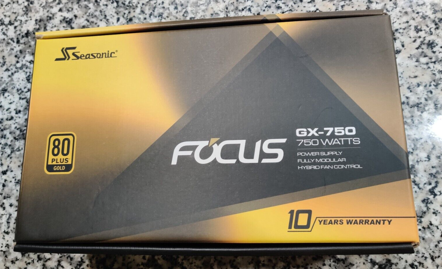 Seasonic FOCUS GX-750  750W 80 Plus Gold Full-Modular Power Supply PSU 