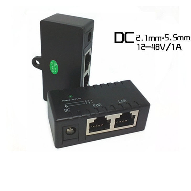 10pcs Passive POE injector for IP Camera,VoIP Phone,Netwrok AP device 12V - 48V