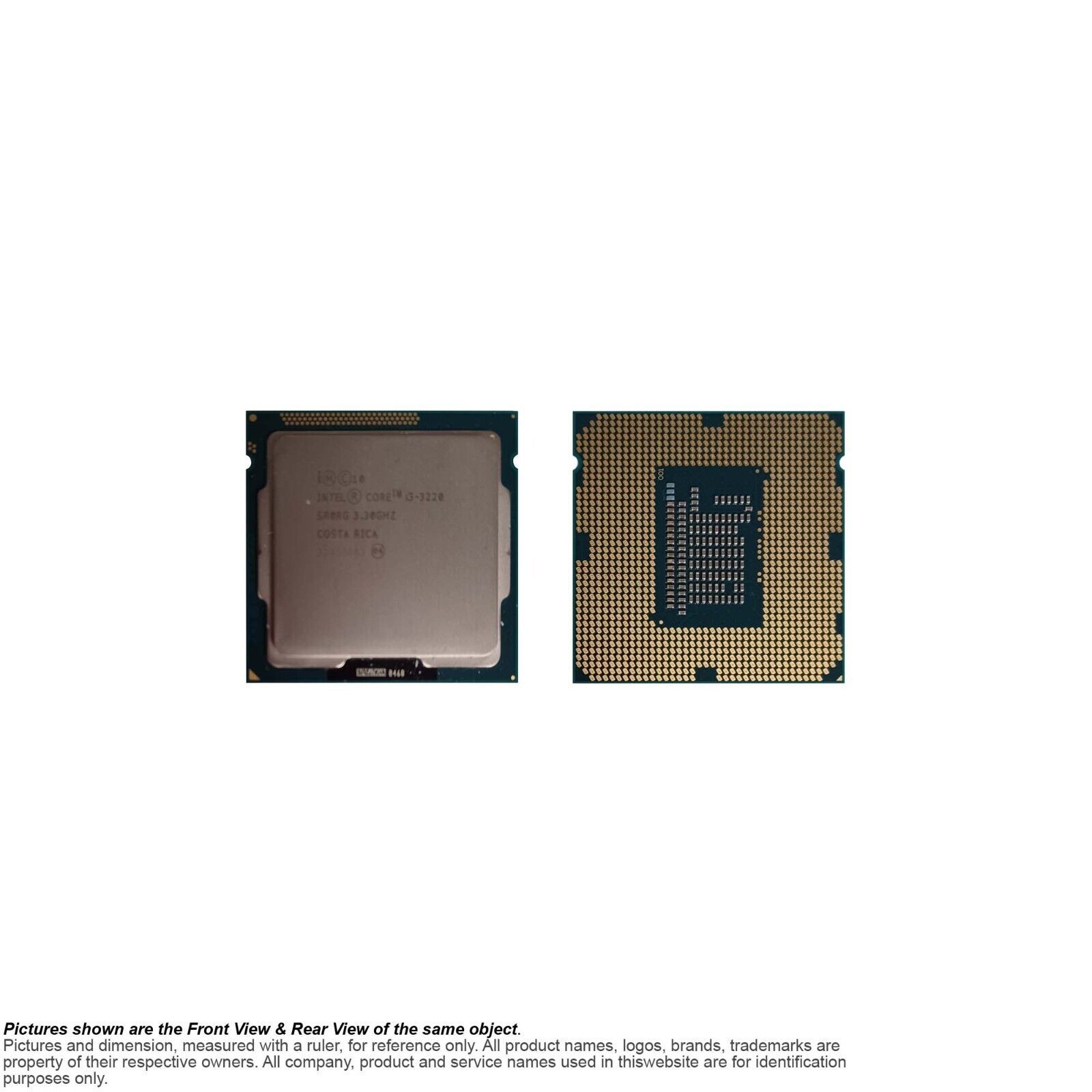 Intel CPU Processor Core i3-3220 SR0RG 3.3GHz / 3M / 5GTs Socket 1155 LGA1155