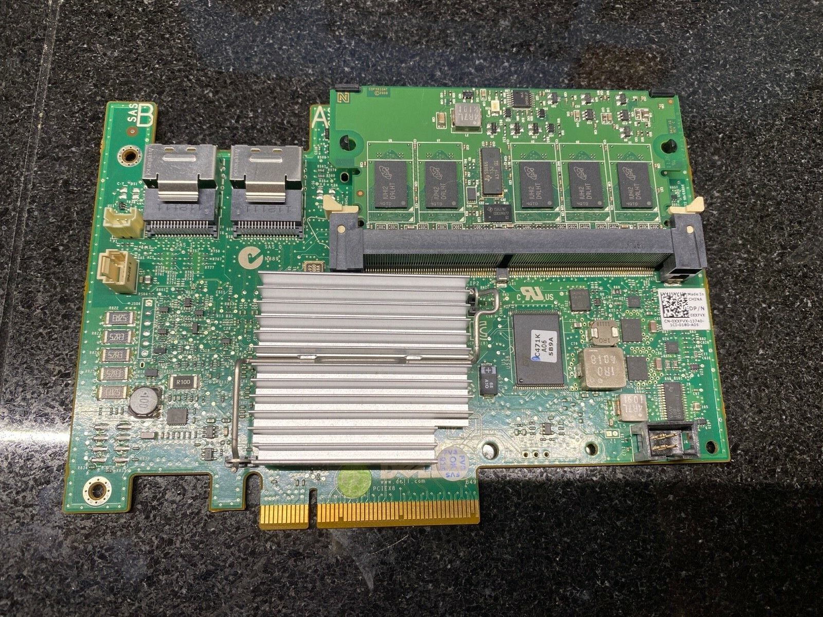 Dell PCIEX8 0XXFVX F431J BTIML-2 SAS Raid Controller