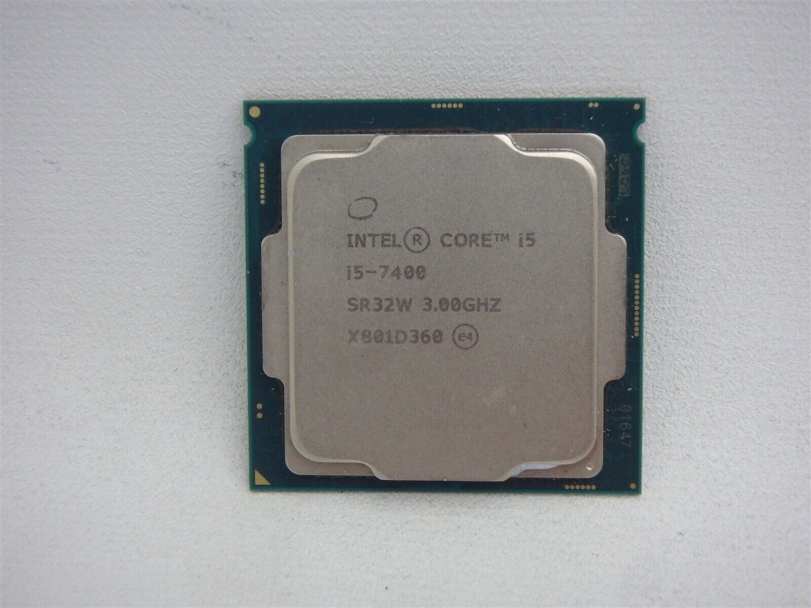 Intel Core i5-7400 3.0 - 3.5 Ghz 7th Gen. Kaby Lake Quad Core CPU FCLGA1151