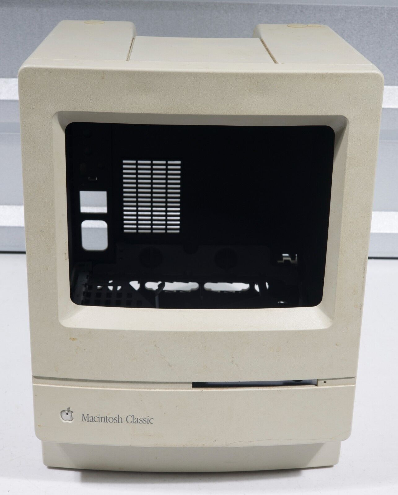 Vintage Macintosh Classic Case Apple asset tag