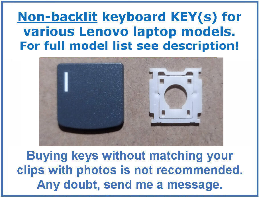 NON-BACKLIT KEY for Lenovo Ideapad series 320-15 520-15 130-15 720-15 Keyboard