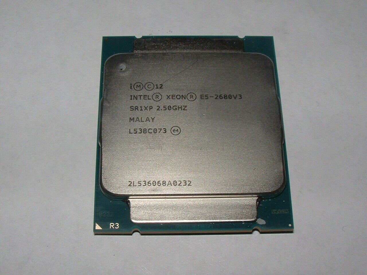 Matched Pair Intel Xeon E5-2680v3 2.5GHz 12-Core 30MB Cache CPU Processor SR1XP