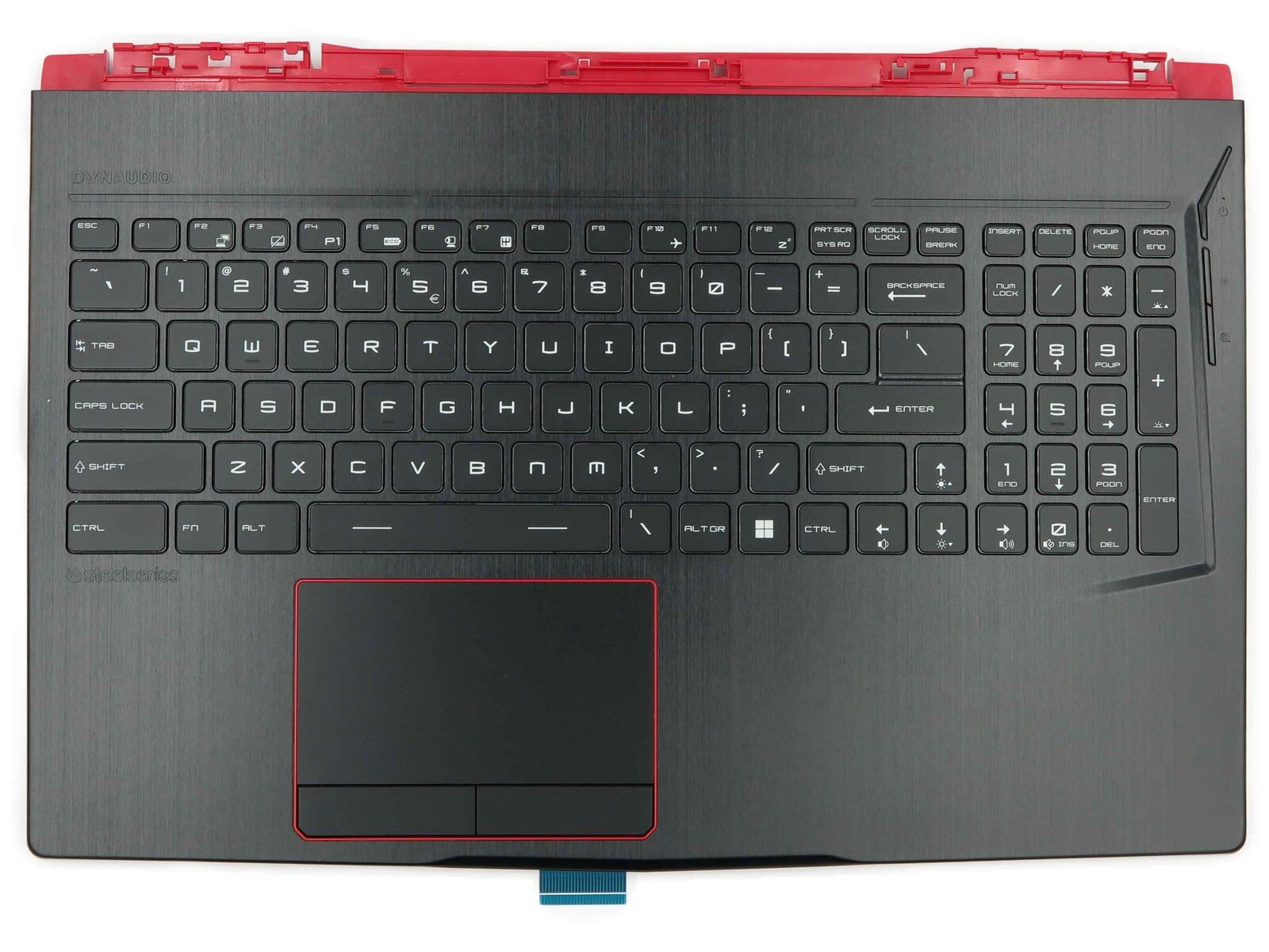 FOR MSI GE63VR 7RF Palmrest Keyboard LED RGB US-International