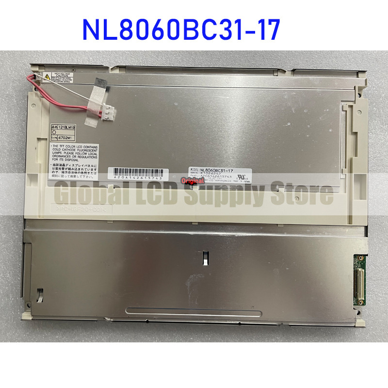 NL8060BC31-17 12.1 Inch Original LCD Display Screen Panel for NEC Brand New Fast