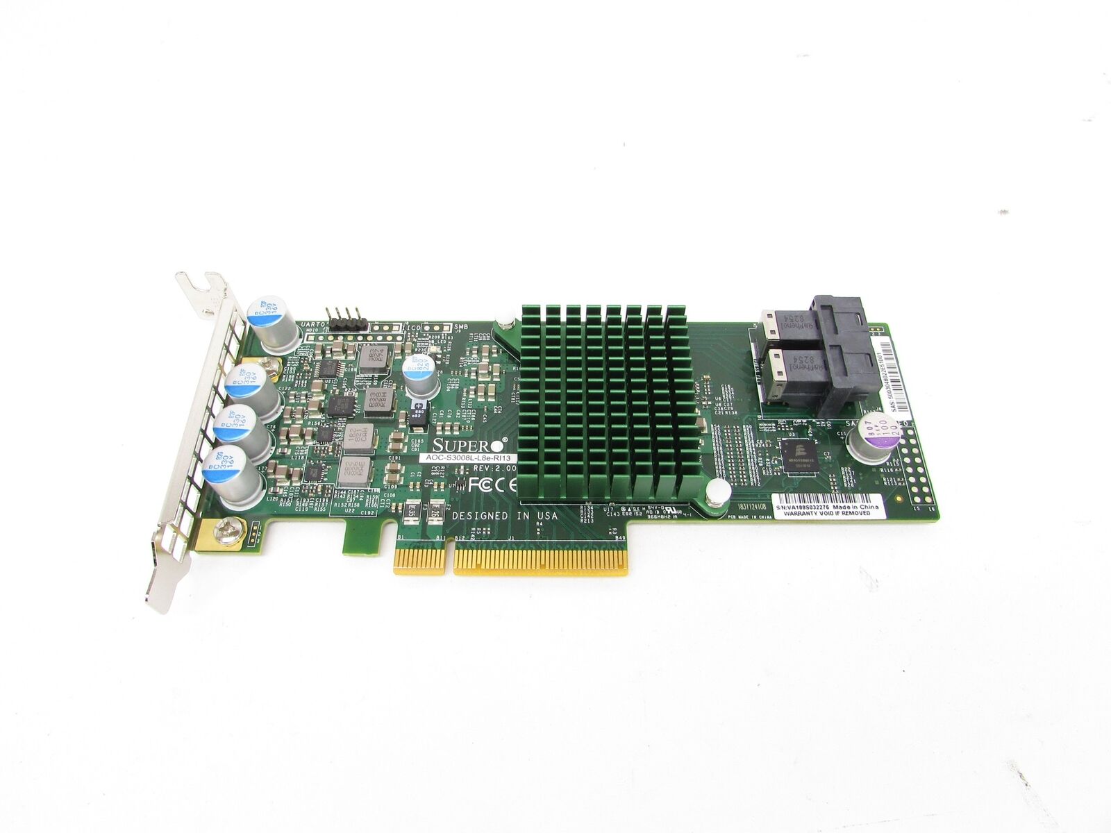 Supermicro AOC-S3008L-L8E SAS 8-Port 12GB/s HBA Controller Card