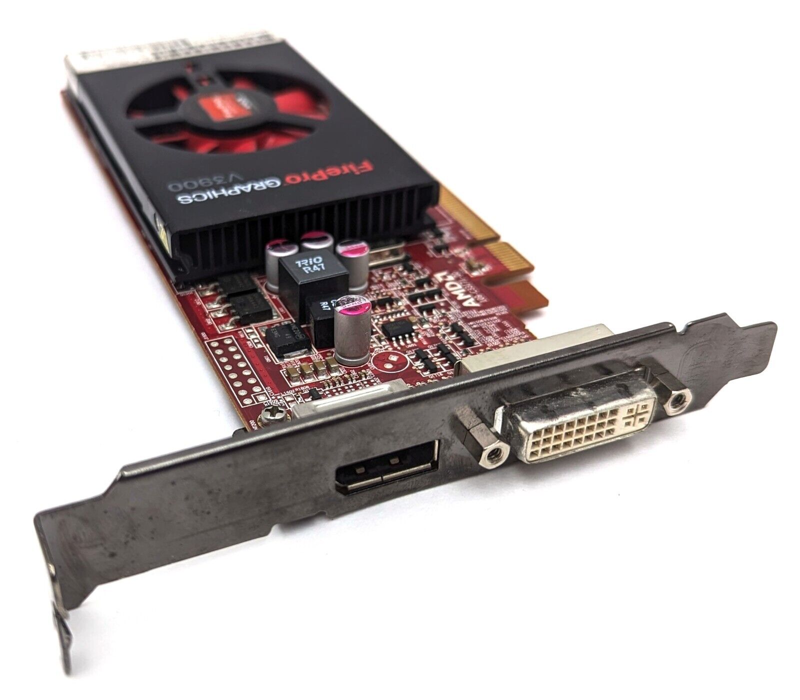 Lot of 5 HP AMD FirePro V3900 1GB GDDR3 PCIe Full Height Video Card 707251-001