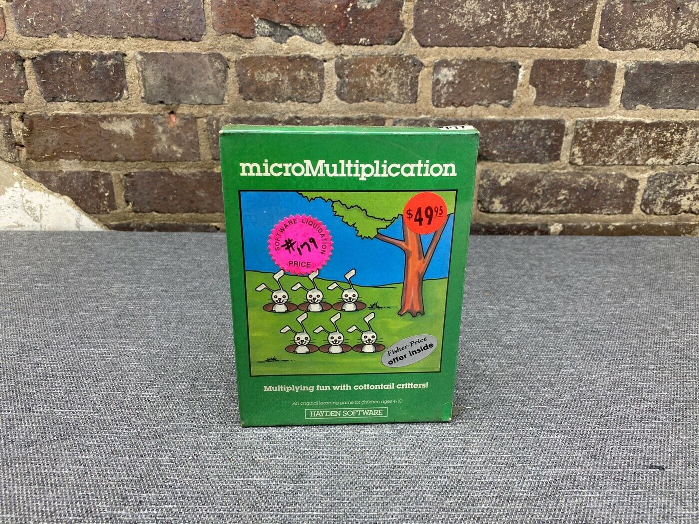 microMultiplication (Commodore 64/128, 1983) | Hayden Software 