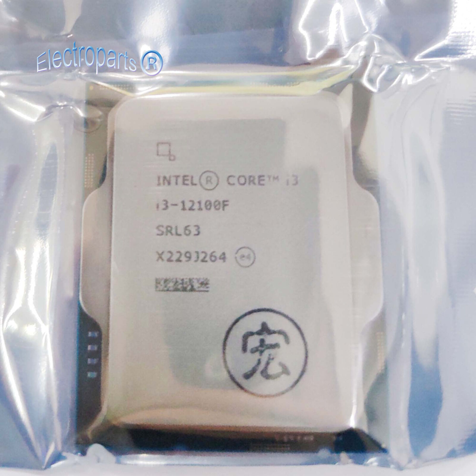 12th Gen Intel Core i3-12100F LGA 1700 CPU Processor Quad-core 3.30 GHz Desktop