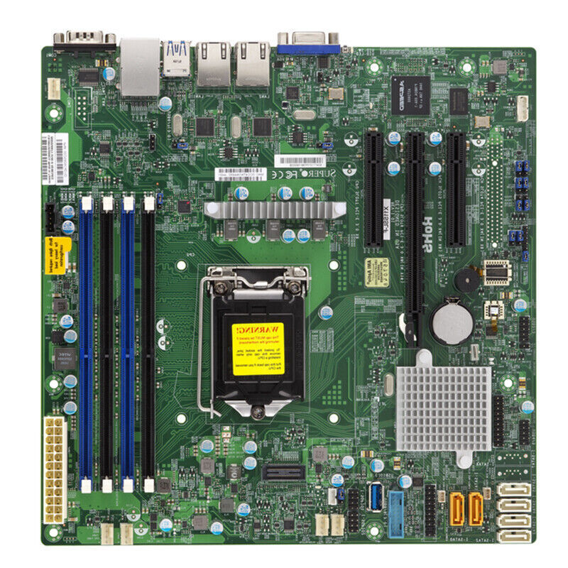 Supermicro X11SSL-F Intel C232 Xeon E3-1200 v6/v5 LGA 1151 DDR4 mATX Motherboard