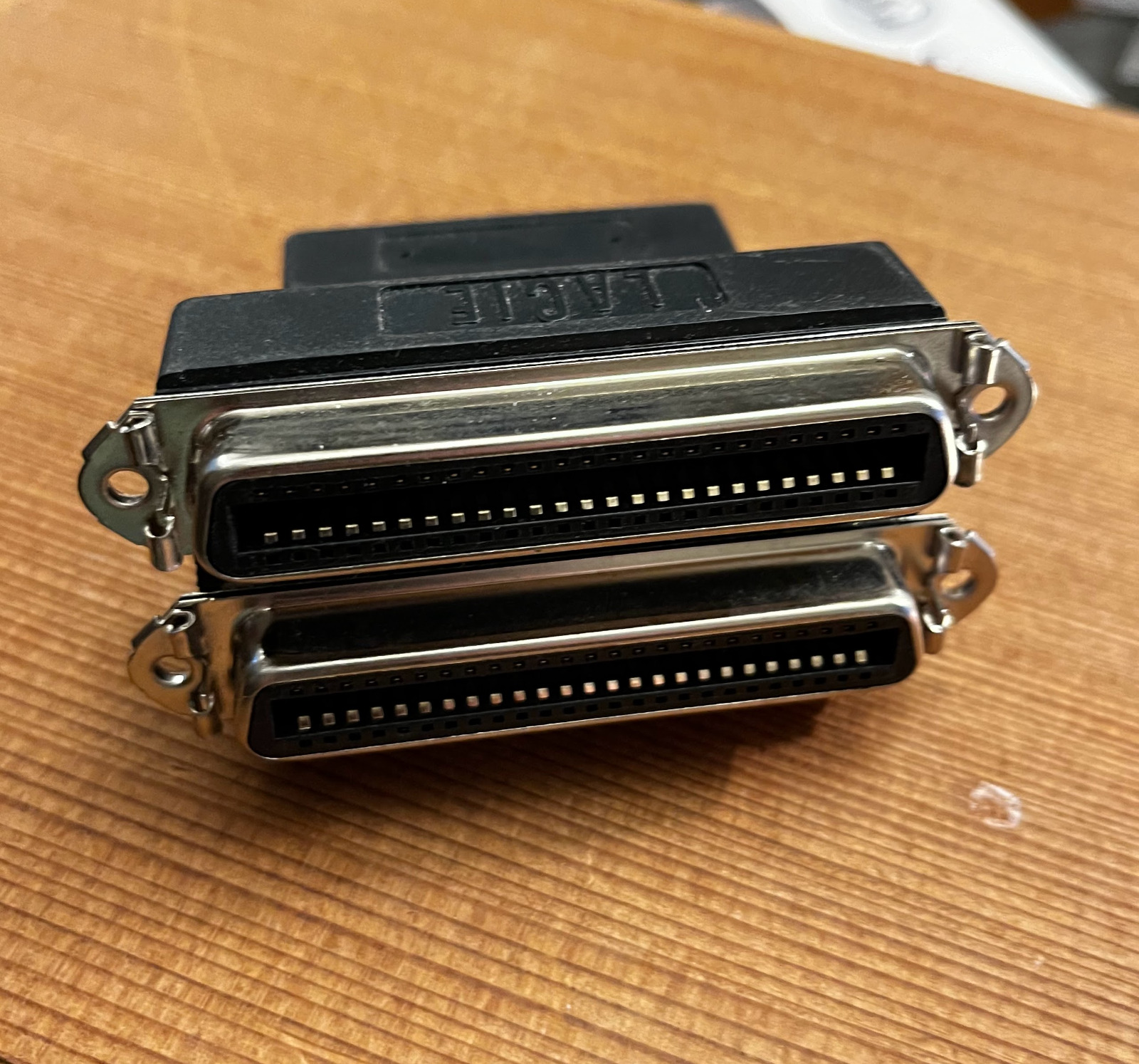 Vintage Lacie SCSI splitter or Tee for old external drive