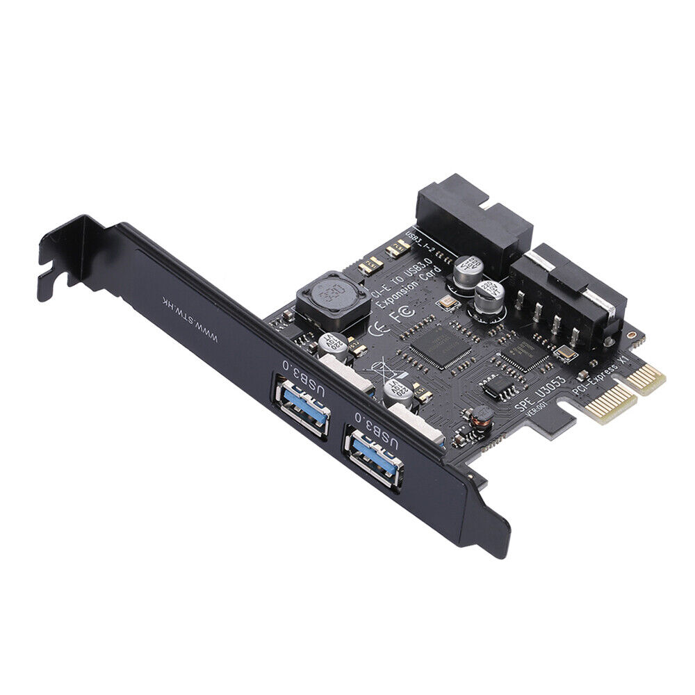 PCI-E to USB 3.0 2-Ports PCI   Internal USB 3.0 19Pin Connector K5L3