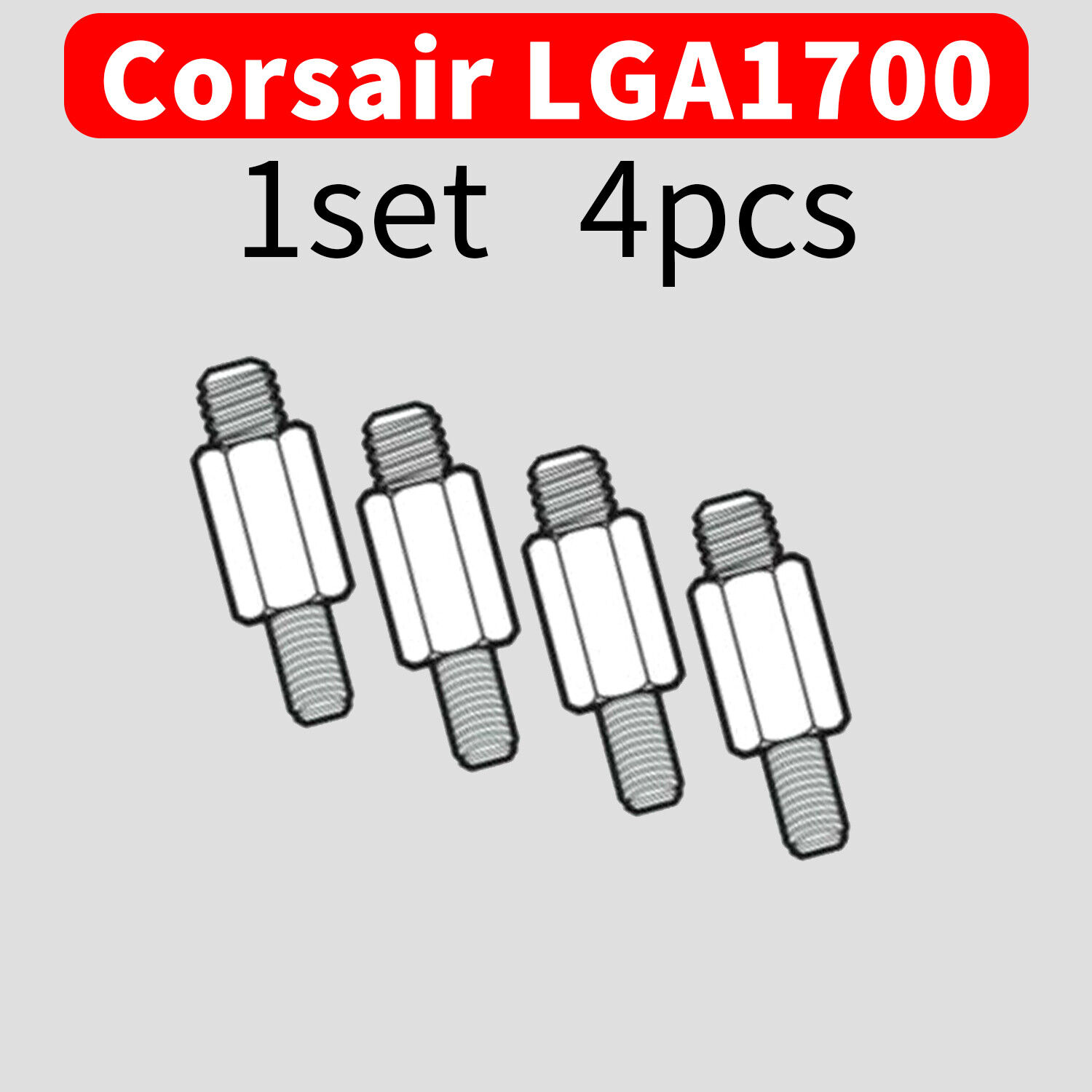 Corsair LGA1700 Retrofit UPGRADE KIT Liquid CPU Cooler Fr H60 H100x Platinum LOT