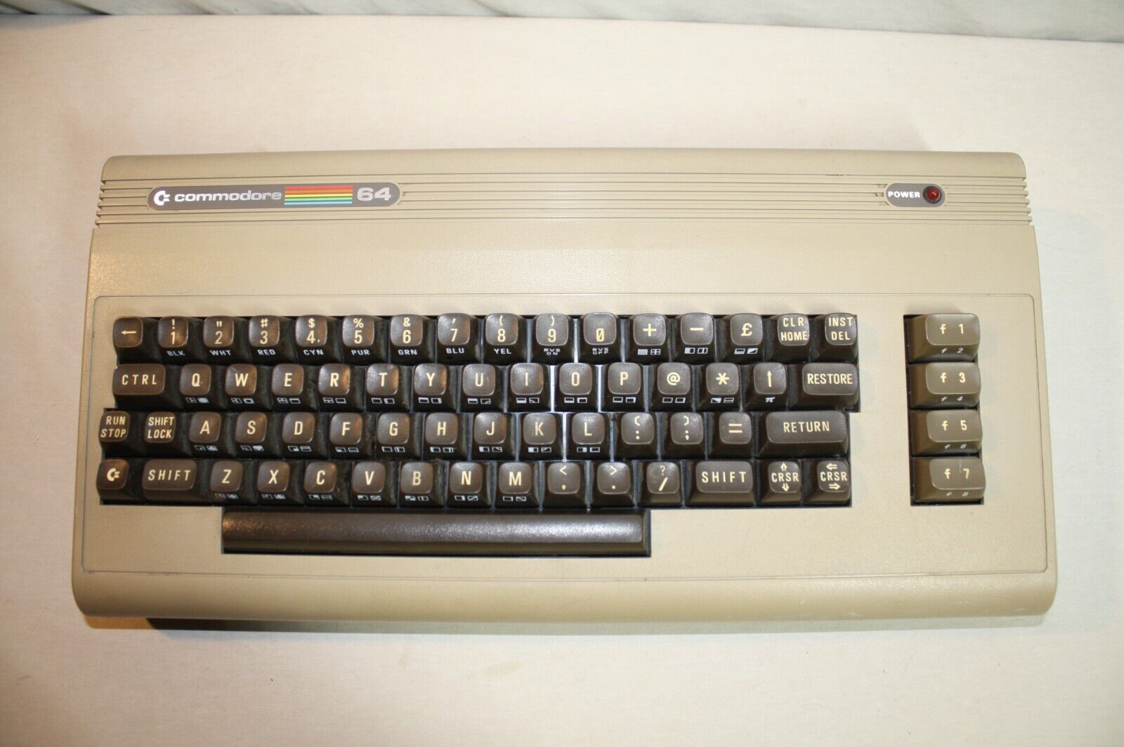 Vintage Commodore 64 Computer Keyboard Untested