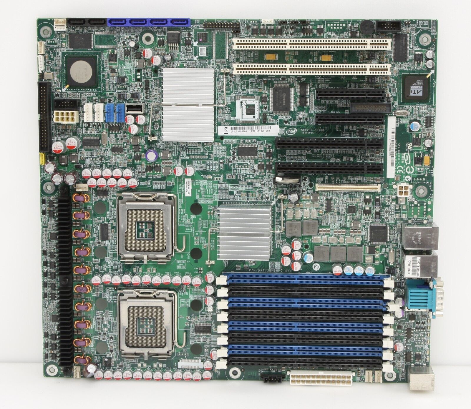 Intel S5000PSL Dual Socket Server Motherboard E11025-302 QSSL03203766.