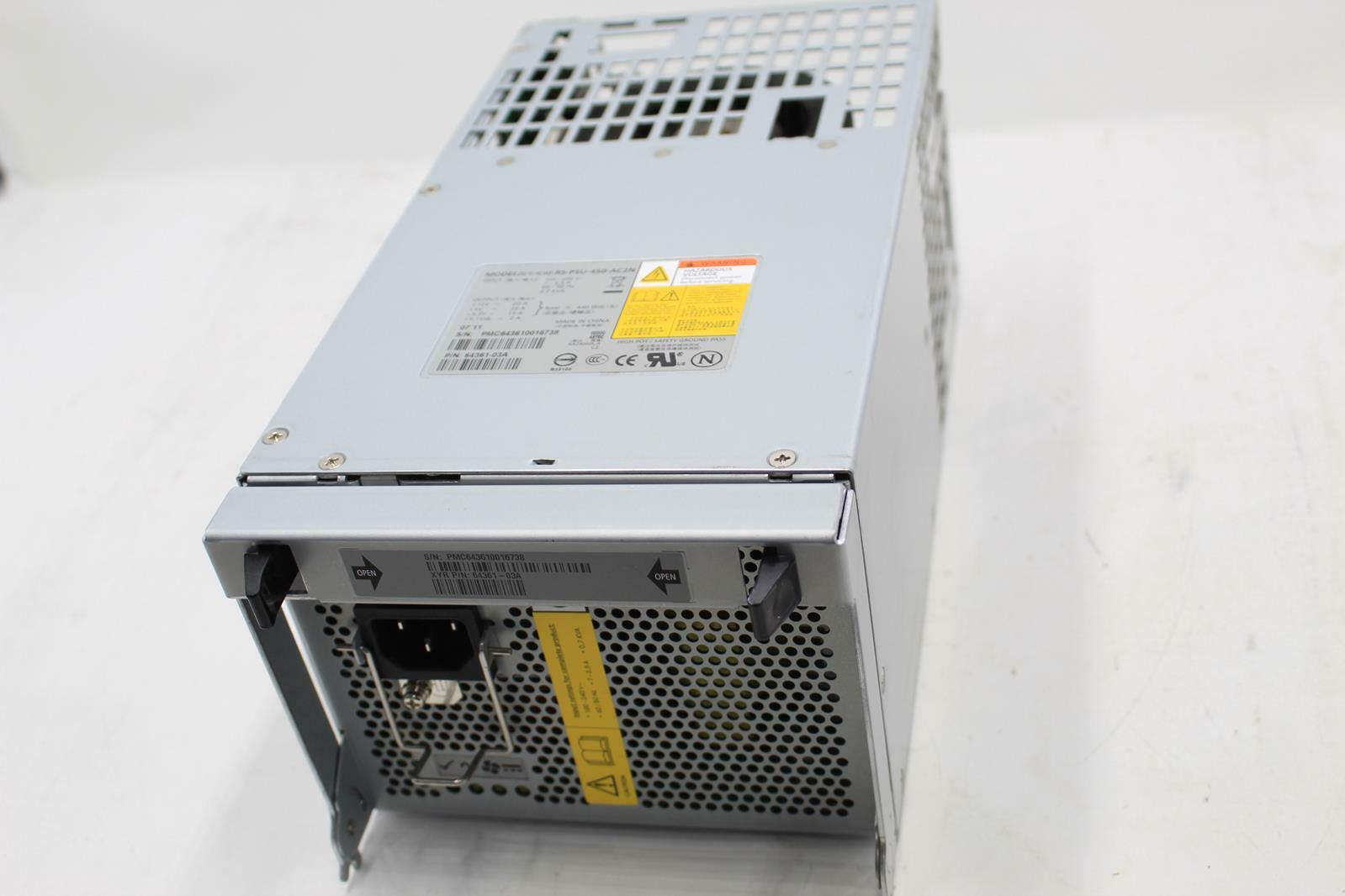 DELL 64361-03A RS-PSU-450-AC2N COMPELLENT XYRATEX 450W SERVER POWER SUPPLY
