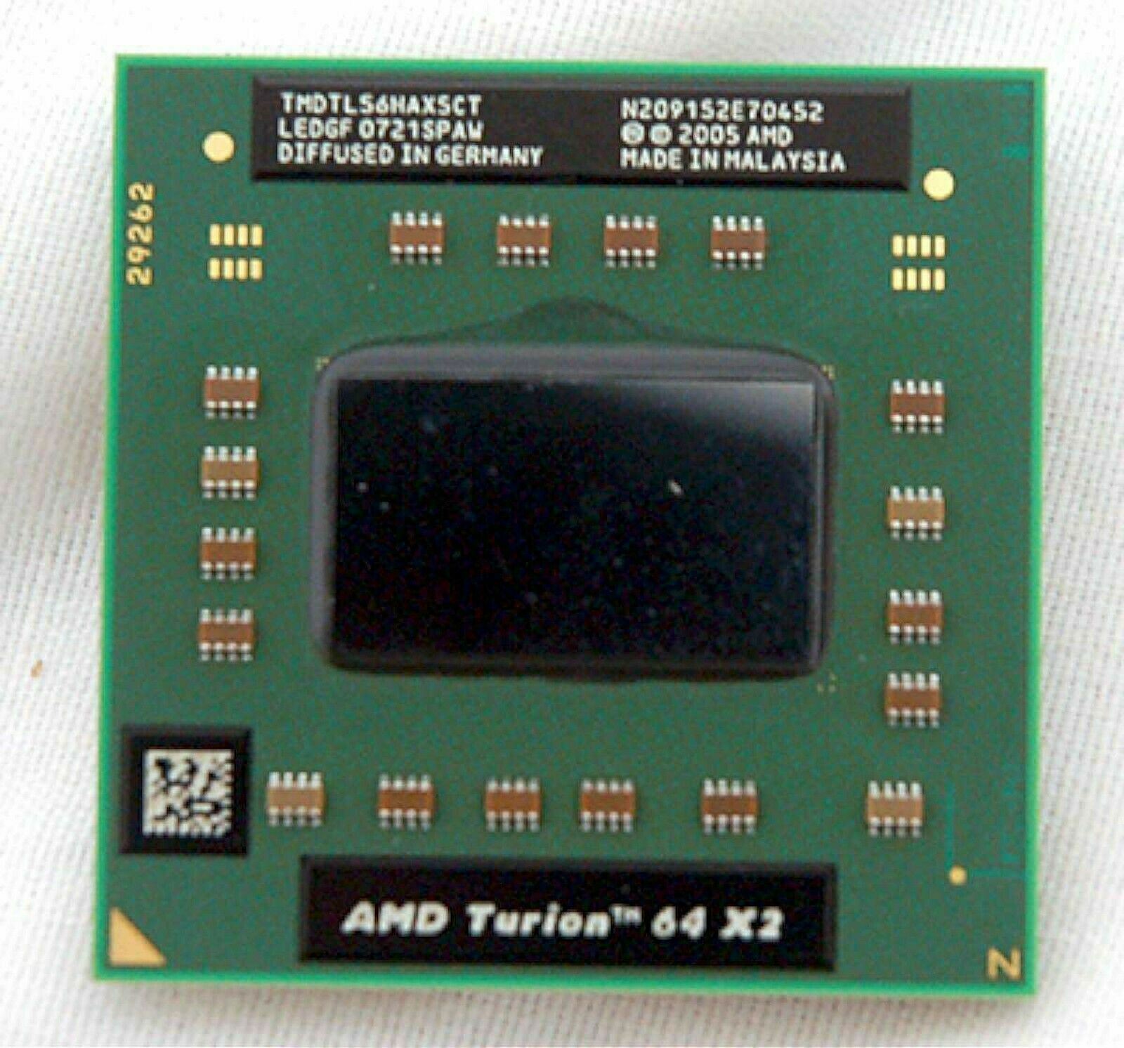 AMD Turion-64 X2 TL-56 1.8-Ghz CPU TMDTL56HAX5CT Mobile Microprocessor