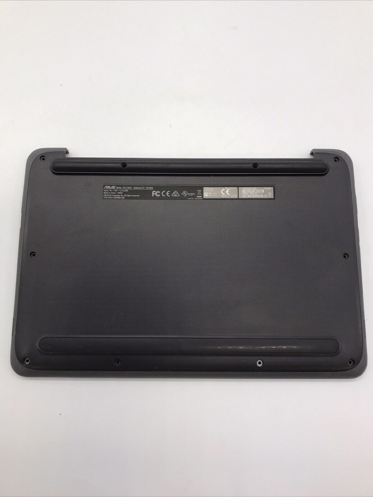Asus 11 C202SA Chromebook Bottom Cover, Dark Gray 13NX00Y3AP0401