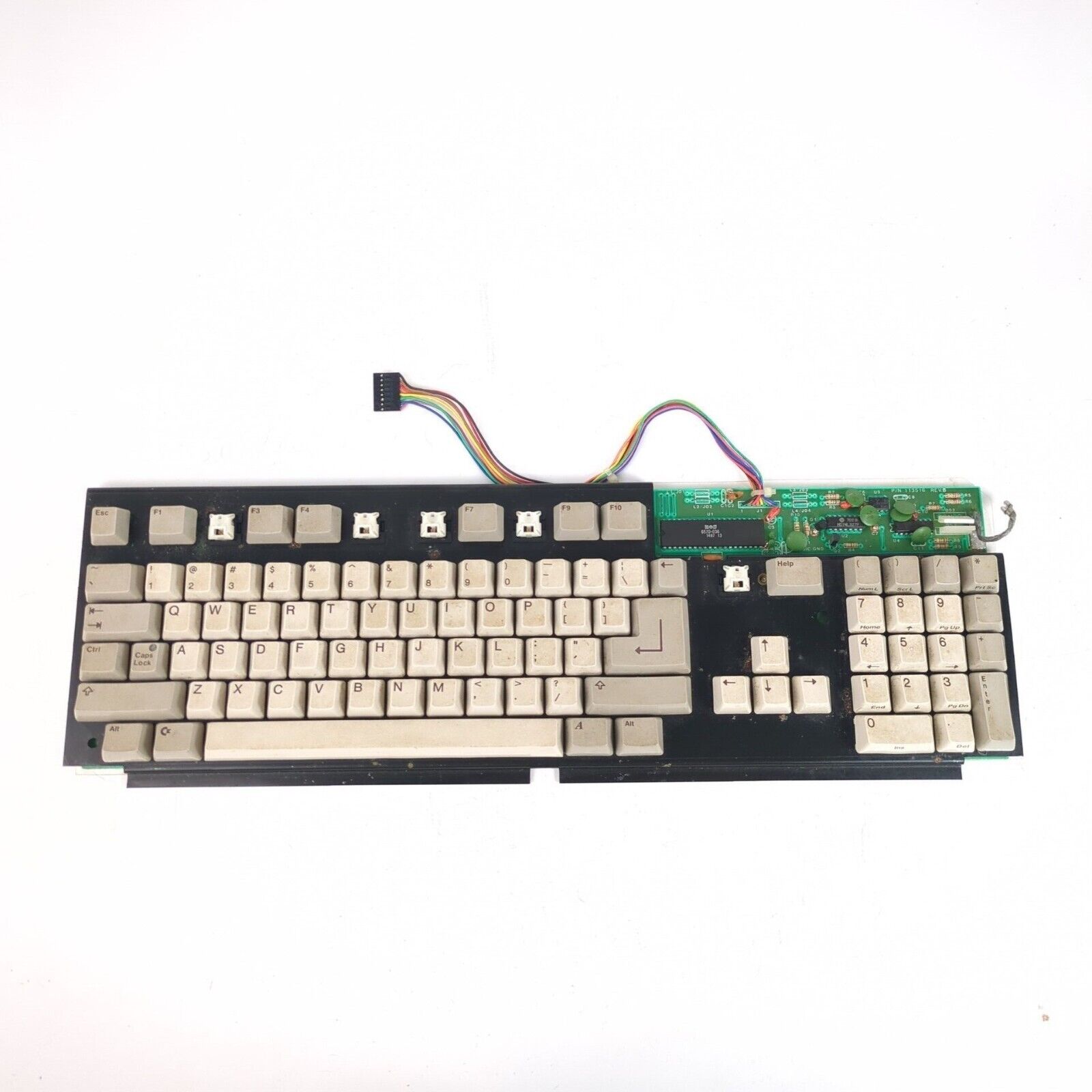 Commodore Amiga Keyboard For Parts Repair Untested & Incomplete