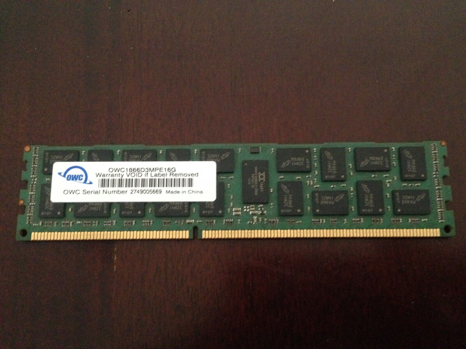 OWC 16GB 1866MHz DDR3 ECC Memory for Late 2013 Mac Pro AS IS