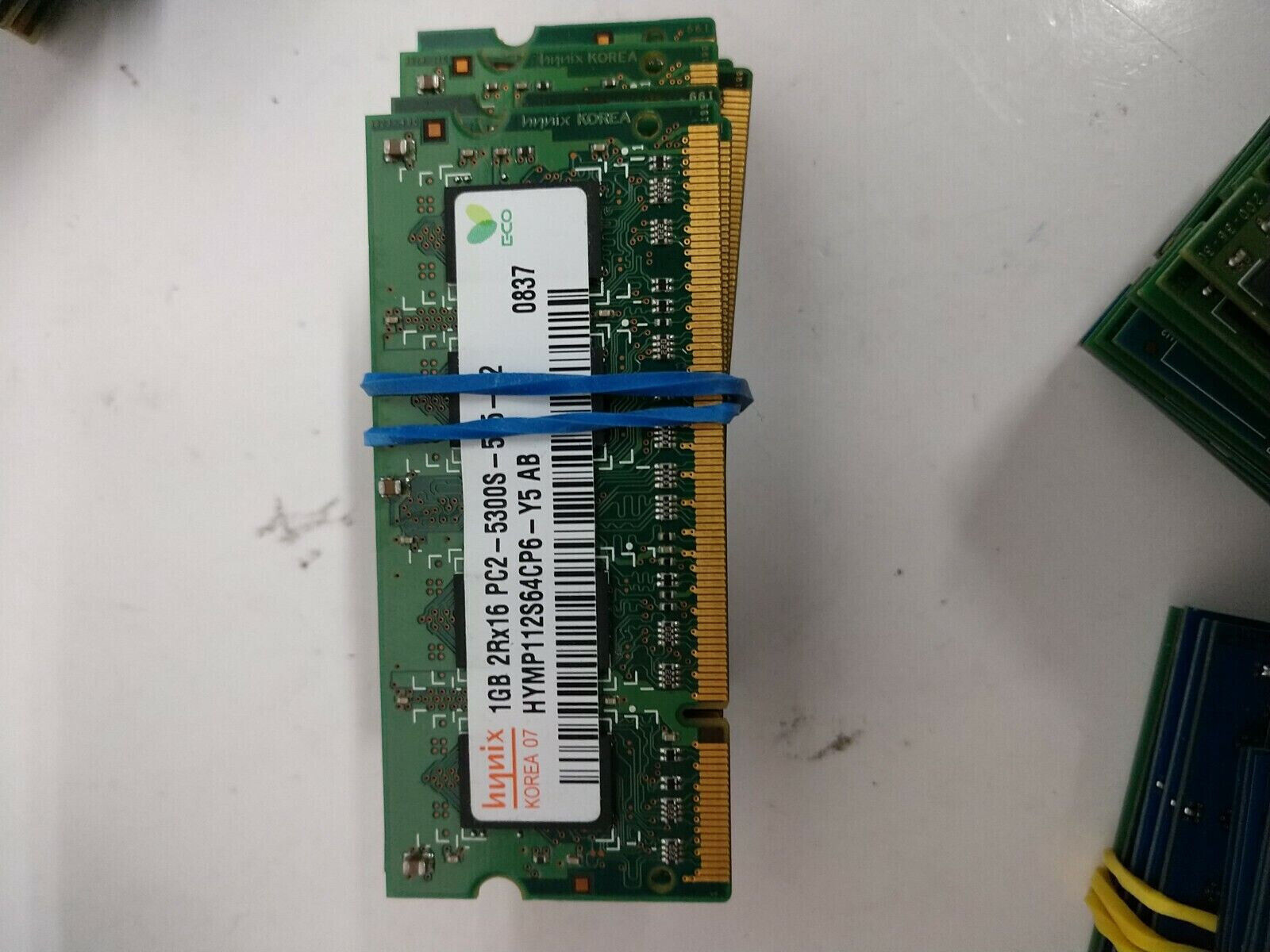 LOT OF 15 X MIXED BRAND 1GB PC2 5300S DDR2 667 LAPTOP MEMORY SODIMM RAM