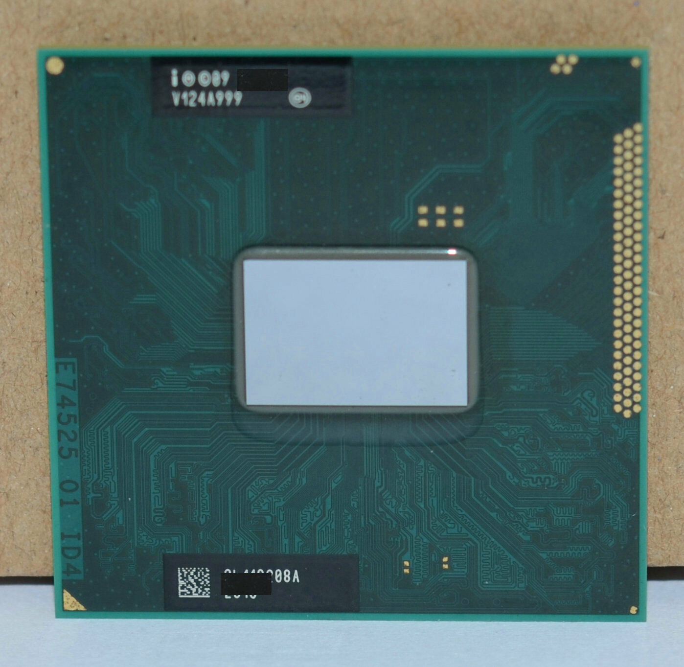 Intel Core i5-2540M 2,60GHz SR044 3M Cache, up to 3.30 GHz 5GT/s FCPGA 988 CPU