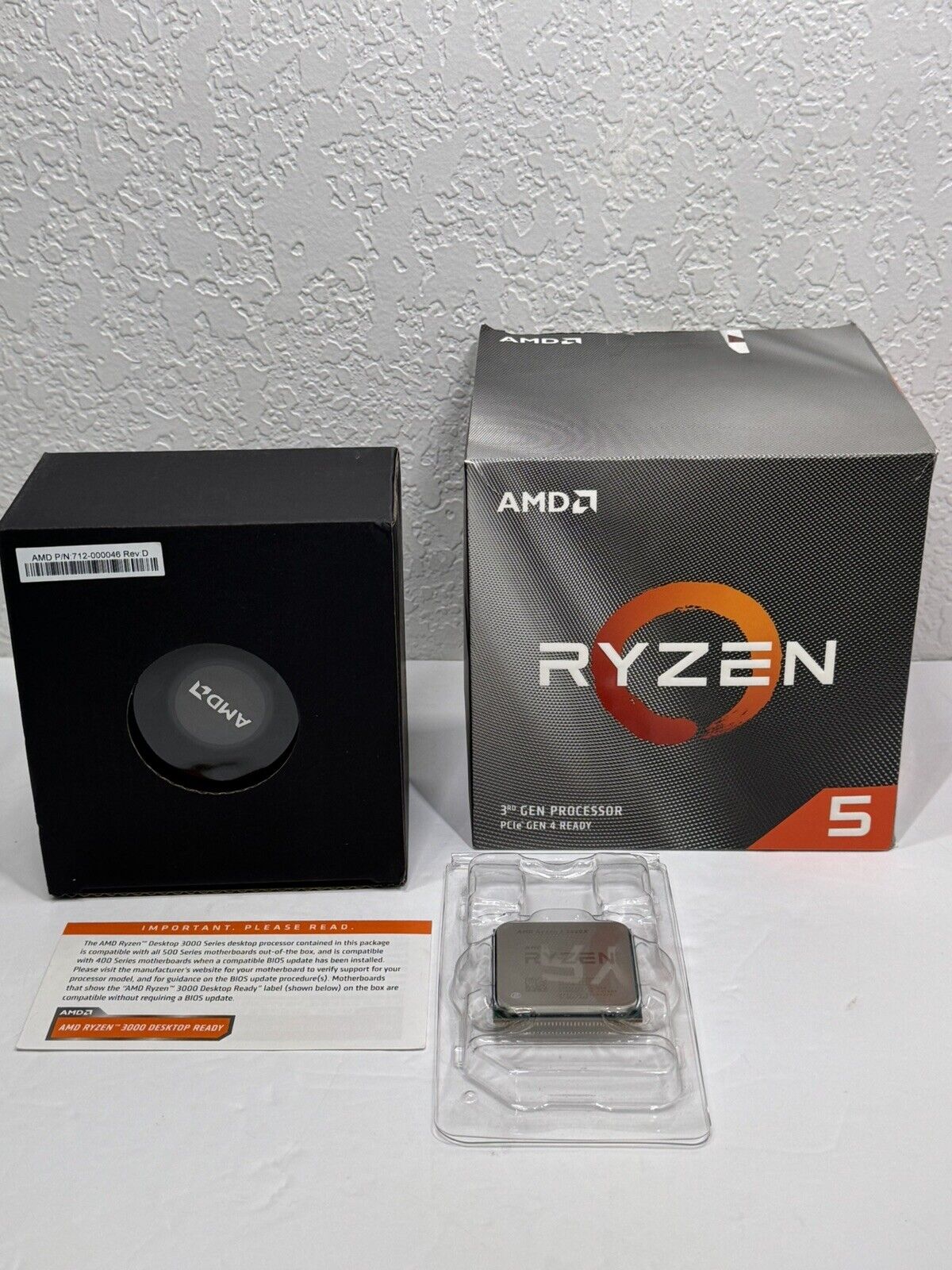 AMD Ryzen 5 3600X Processor (3.8 GHz, 6 Cores, Socket AM4) With Cooler