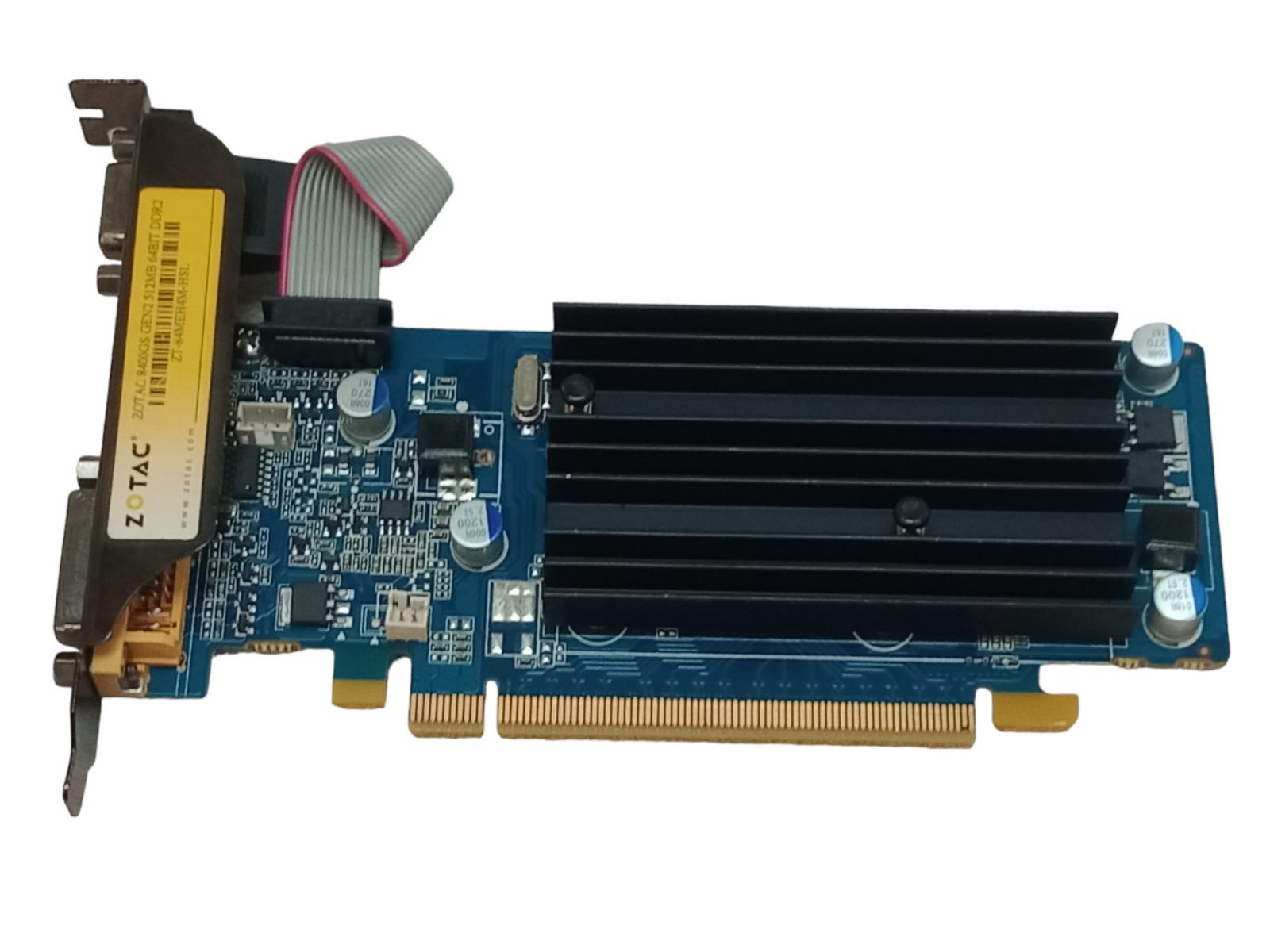 Zotac 8400 GS Gen2 512MB DDR2 PCIe VGA HDMI DVI-I Graphics/Video Card | Working