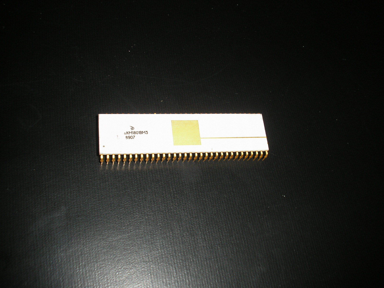 BIG soviet  GOLD ceramic vintage CPU                     similar DEC T-11