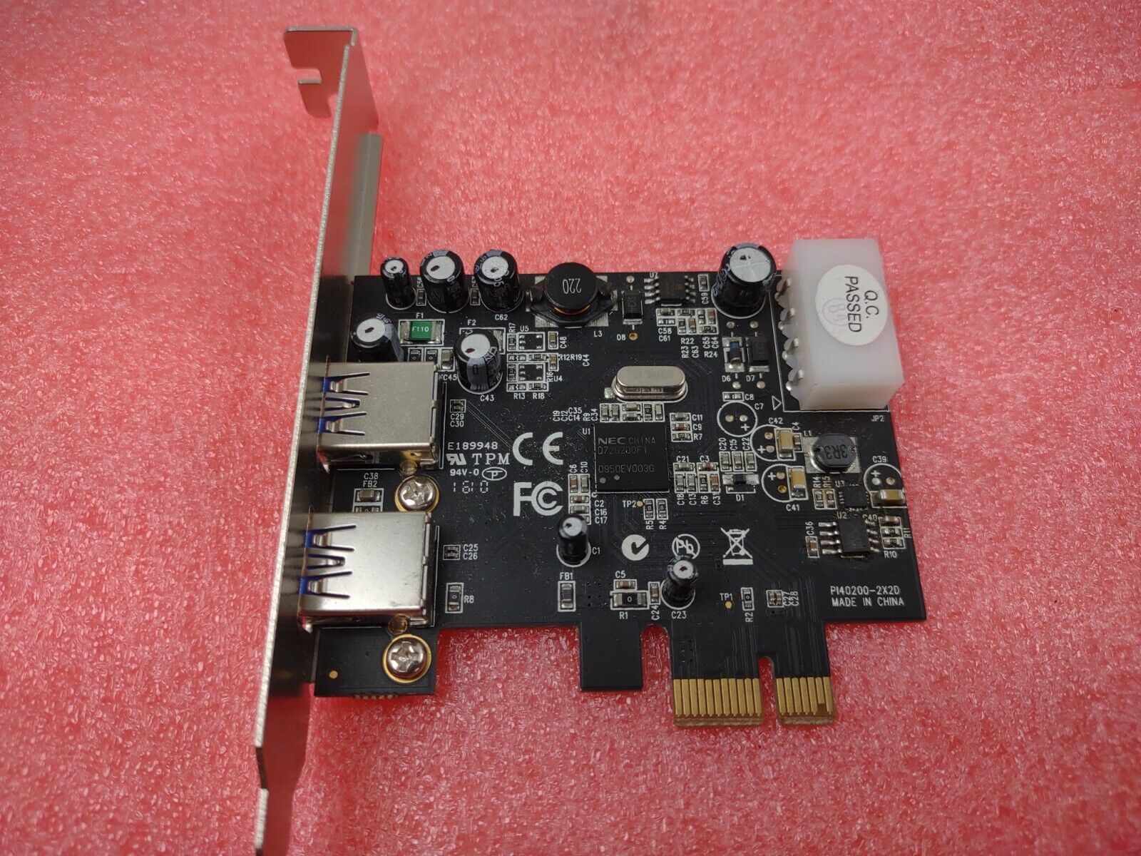 StarTech PI40200-2X2D 2-Port PCI-Express SuperSpeed USB 3.0 Adapter