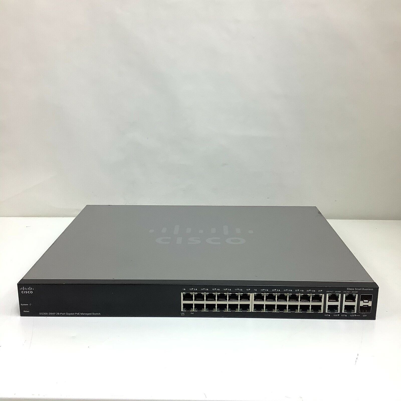 Cisco SG300-28MP 28-Port Gigabit PoE Managed Switch (SG300-28MP-K9)